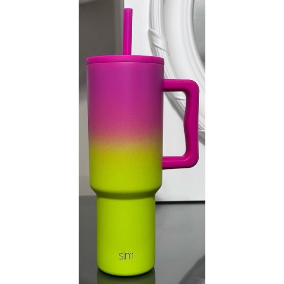 Simple Modern Trek 40oz Tumbler with Handle and Straw Lid, RODEO DRIVE - Picture 3 of 8